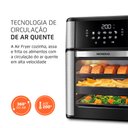 Ver imagem 5 de Fritadeira Elétrica Air Fryer Mondial Forno Oven Afon-12l-bi-bc 12l Preta/inox - 220v