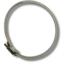 Ver imagem 5 de Kit 2 Un Abraçadeira Regulagem 71mm até 101mm Rosca 7 À 10cm Metal 12mm Espessura Aço para Mangueira