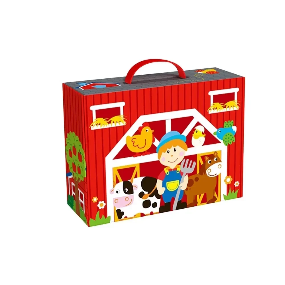 Ver imagem 2 de Brinquedo Didatico Caixa Divertida Fazenda Tooky Toy-ty201