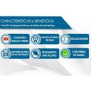 Ver imagem 2 de Cama Box c/Auxiliar Conjugado Solteiro: Colchão Molas Bonnel Springs Black (88x188x41) Pelmex