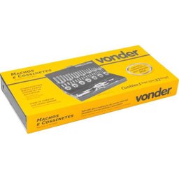 Jogo Macho/Cossinete com 32 peças - Vonder - 3