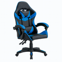 Ver imagem 1 de Cadeira Gamer Escritório Reclinável Ergonômica Giratória com Rodinhas X-on - Azul