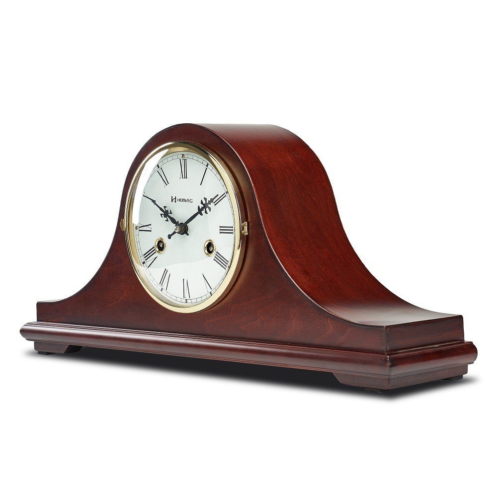 Relógio de Mesa Tipo Carrilhão Madeira Ipe Herweg 530016 Vintage - 2