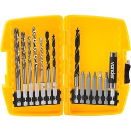 Jogo Brocas/Bits Combinado 14 peças - Vonder - 1