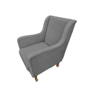 Ver imagem 2 de Poltrona Confortável para Amamentação Ester - Dritex:suede Cinza Escuro