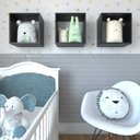 Ver imagem 6 de Conjunto 3 Nichos para Quarto Infantil