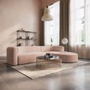 Ver imagem 2 de Sofá Modular Celinne Luxuoso Sala de Estar Decoração Luxo 265cm Suede