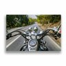 Quadro Canvas Harley Moto Fs 90X60Cm Slim Preta K006 - 3