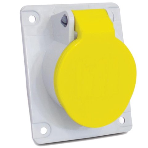 Tomada de Embutir 2p+t 16a 100/130v - N3044 - Steck Tom Embut.2p+t16a 100/130 N-3044 Steck