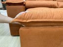 Ver imagem 5 de Sofá Retrátil e Reclinável 2,00m em Tecido Veludão C/ Pillow Nos Braços Athenas - Montagem Inclusa:t