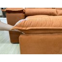Ver imagem 5 de Sofá Retrátil e Reclinável 2,00m em Tecido Veludão C/ Pillow Nos Braços Athenas - Montagem Inclusa:t