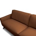 Ver imagem 7 de Sofá Decorativo Thalia 4 Lugares Sala de Estar 270cm Pés em Aço Couro Conhaque G88 - Gran Belo