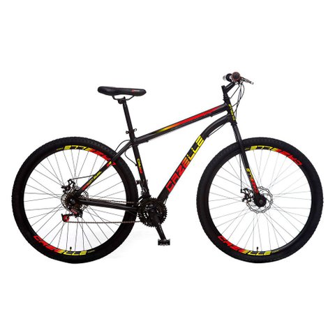 Bicicleta Aro 29 Colli Cazelle Roma 21 Marchas Freio a Disco Quadro 18