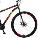 Ver imagem 3 de Bicicleta Aro 29 Colli Cazelle Roma 21 Marchas Freio a Disco Quadro 18