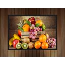 Ver imagem 3 de Quadro Decorativo Frutas Cozinha Decorações Com Moldura G02