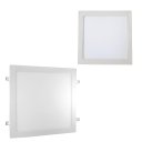 Ver imagem 1 de Kit 2 Painel Plafon Led 12w Quadrado Embutir Branco Frio