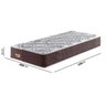 Colchão Solteiro Ecoflex Molas Ensacadas Relax Adorabile Marrom 26x88x188 - 4