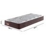 Colchão Solteirão Ecoflex Solteiro King Molas Ensacadas Relax Adorabile Marrom 26x96x203 - 4