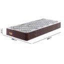 Ver imagem 4 de Colchão Solteirão Ecoflex Solteiro King Molas Ensacadas Relax Adorabile Marrom 26x96x203