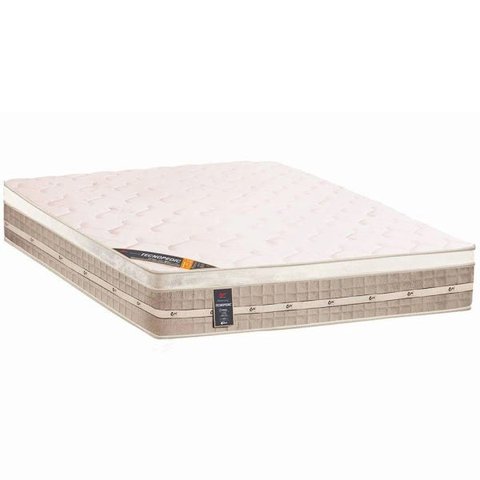 Colchão Queen Castor Molas Tecnopedic System Premium 30x158x198