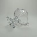 Ver imagem 4 de Fruteira Centro Mesa Home&co com Pe Vidro 21x21x21cm Transparente