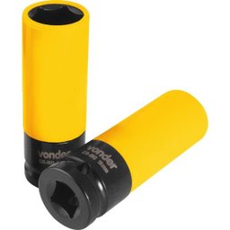 Soquete Sextavado Impacto Encaixe 1/2" 19mm Vonder - 4