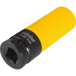 Soquete Sextavado Impacto Encaixe 1/2" 19mm Vonder - 3