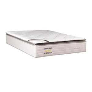 Colchão Casal Molas Ensacadas Pillow Top Bom Pastor Premium 138cm