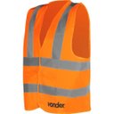 Ver imagem 3 de Colete Refletivo sem Bolso Laranja Cv103 - Vonder