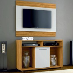 Rack com Painel Notavel Show 1 Porta - 52146 - 4 Rack com Painel Notavel Show 1 Porta - 52146 - 4