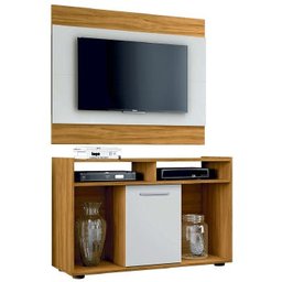 Rack com Painel Notavel Show 1 Porta - 52146 - 1 Rack com Painel Notavel Show 1 Porta - 52146 - 1