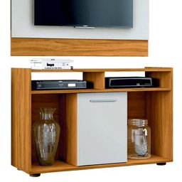 Rack com Painel Notavel Show 1 Porta - 52146 - 3 Rack com Painel Notavel Show 1 Porta - 52146 - 3