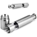 Ver imagem 5 de Moedor Manual Com Visor Em Inox Para Sal Ou Pimenta