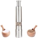 Ver imagem 2 de Moedor Manual Com Visor Em Inox Para Sal Ou Pimenta