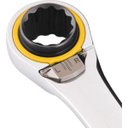 Ver imagem 3 de Chave Estrela com Catraca Reversível 16x17mm/18x19mm Vonder