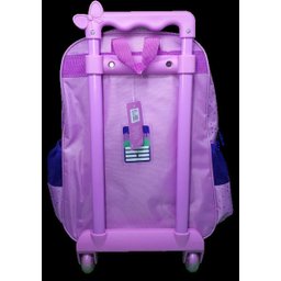 Mochila Escolar Rodinha Slime UP4YOU Petit "16" Média Original - Lilas - 2
