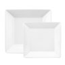 Kit Pratos Rasos e Fundos Quartier White Oxford® Porcelana 20 Peças - 1