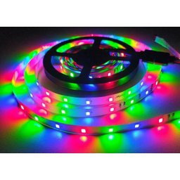 Kit Fita LED 5050 RGB Colorida 300 Leds 5 Metros 12V IP65 + Controle Remoto + Fonte - 3