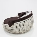 Ver imagem 5 de Chaise Sofá Concha 1,60m com Toldo em Alumínio e Fibra Sintética Almofada Impermeável