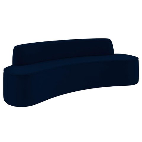 Sofá 4 Lugares para Sala de Estar Living 230cm Koane D06 Veludo Royal - Mpozenato