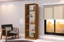 Ver imagem 5 de Conjunto 3 Armários Organizador Office Escritório Offwhite com Nature - Rede Móveis