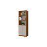 Conjunto 3 Armários Organizador Office Escritório Offwhite com Nature - Rede Móveis - 7