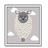 QUADRO INFANTIL OVELHINHA OVELHA DECORATIVO PARA QUARTO BEBE MENINO MENINA - 1