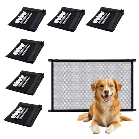 Tela Grade de Proteçao Kit 6 Uni Rede Pet Cachorro Gato Criança Bebe Cerca Escada Corredor Quintal V