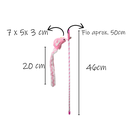 Ver imagem 4 de Varinha de Brincar com Gatos Modelo Passarinho com Barulho