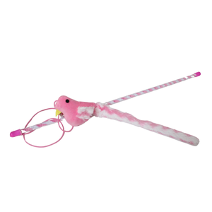 Varinha de Brincar com Gatos Modelo Passarinho com Barulho