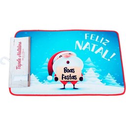 Tapete Capacho Porta Enfeite Boas Festas Decoração 39x59cm - 5