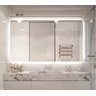 Espelho Led Banheiro Dual Touch C/ Desembaçador 80x60 Cm - 5
