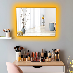 Espelho Led Banheiro Dual Touch C/ Desembaçador 80x60 Cm