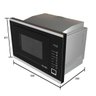 Forno Micro-ondas de Embutir Mueller 25L Preto - 6